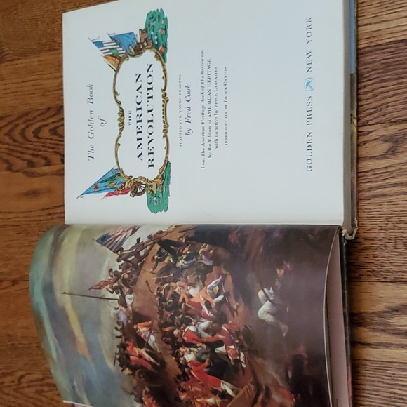 Vtg 1959 The Golden Book of The American Revolution - Hardcover - Picture 3 of 15